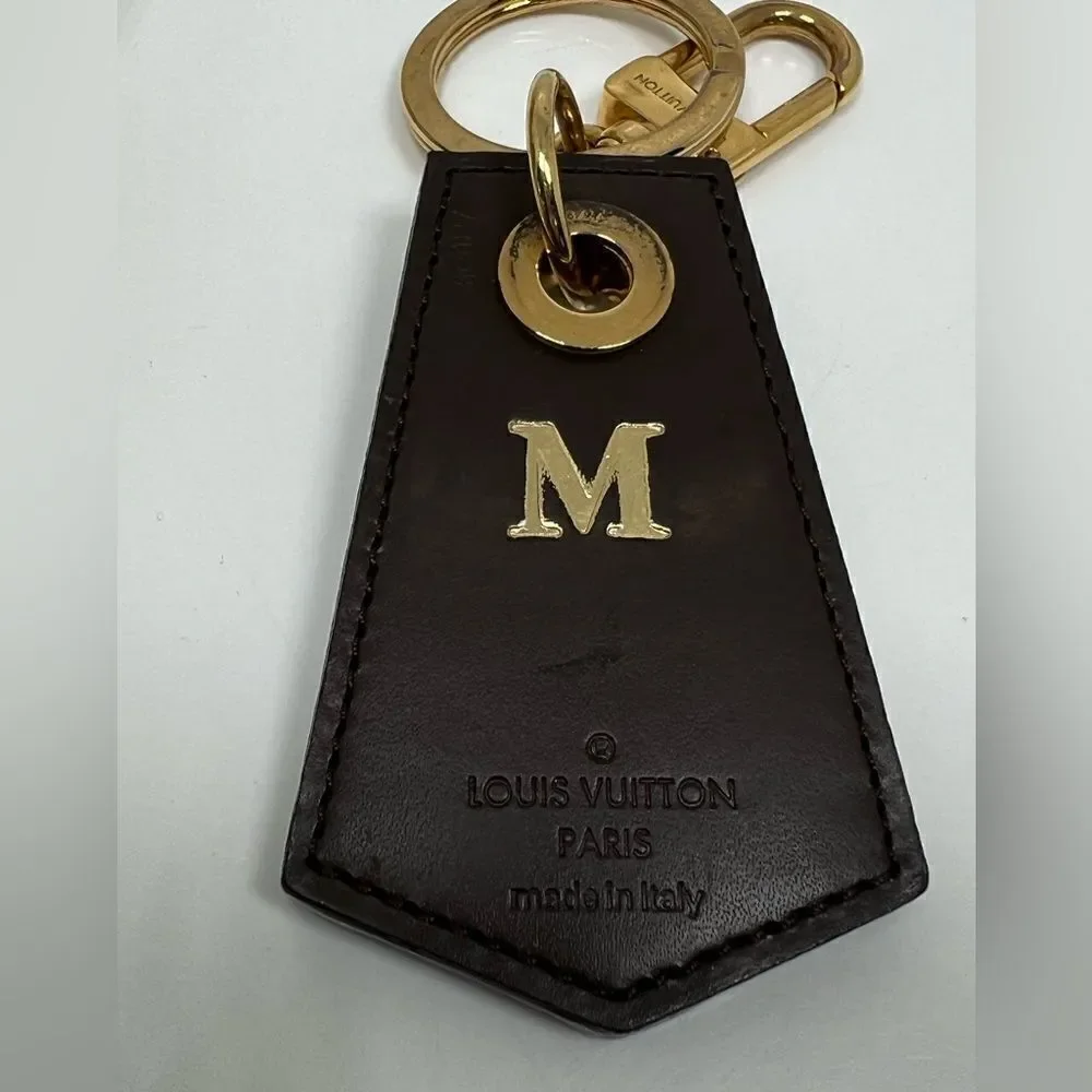 Authentic Louis Vuitton Keychain Petite Malle Coated Canvas - Picture 8 of 8
